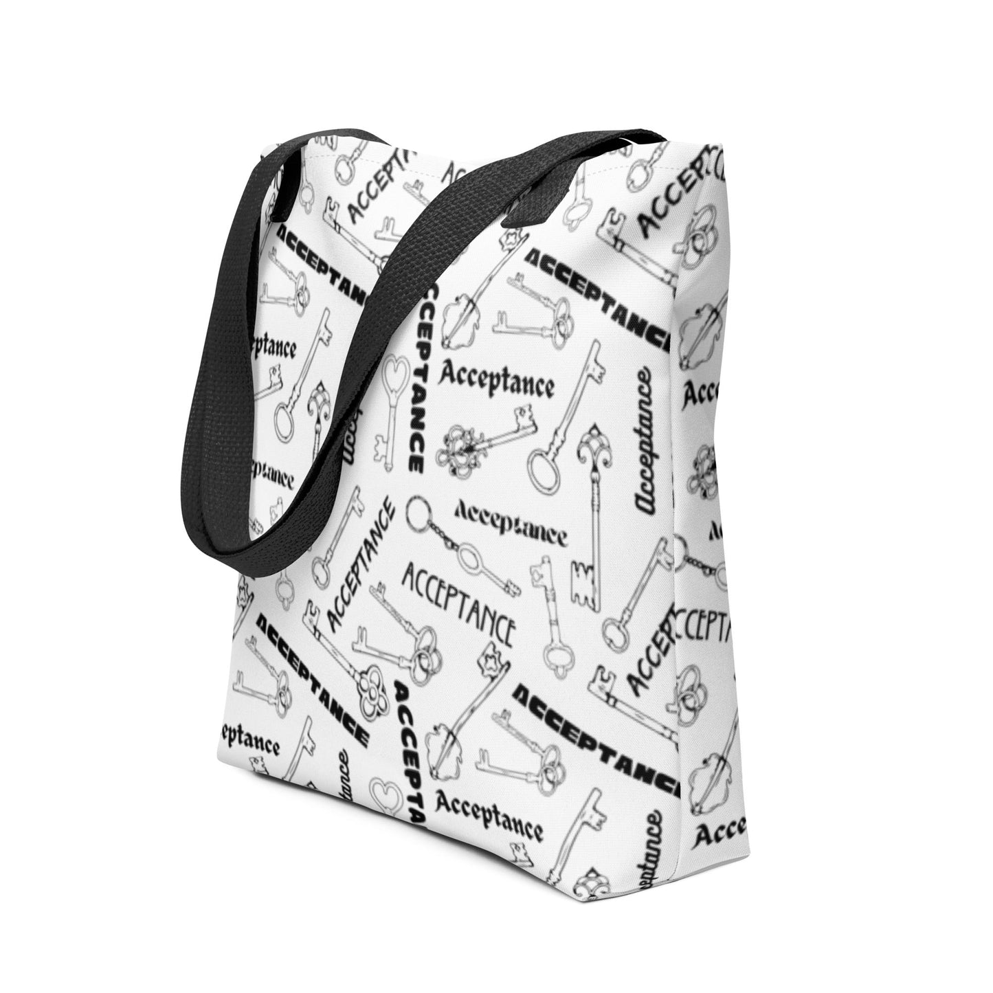 "Acceptance Keys" Tote bag - tracy trudges