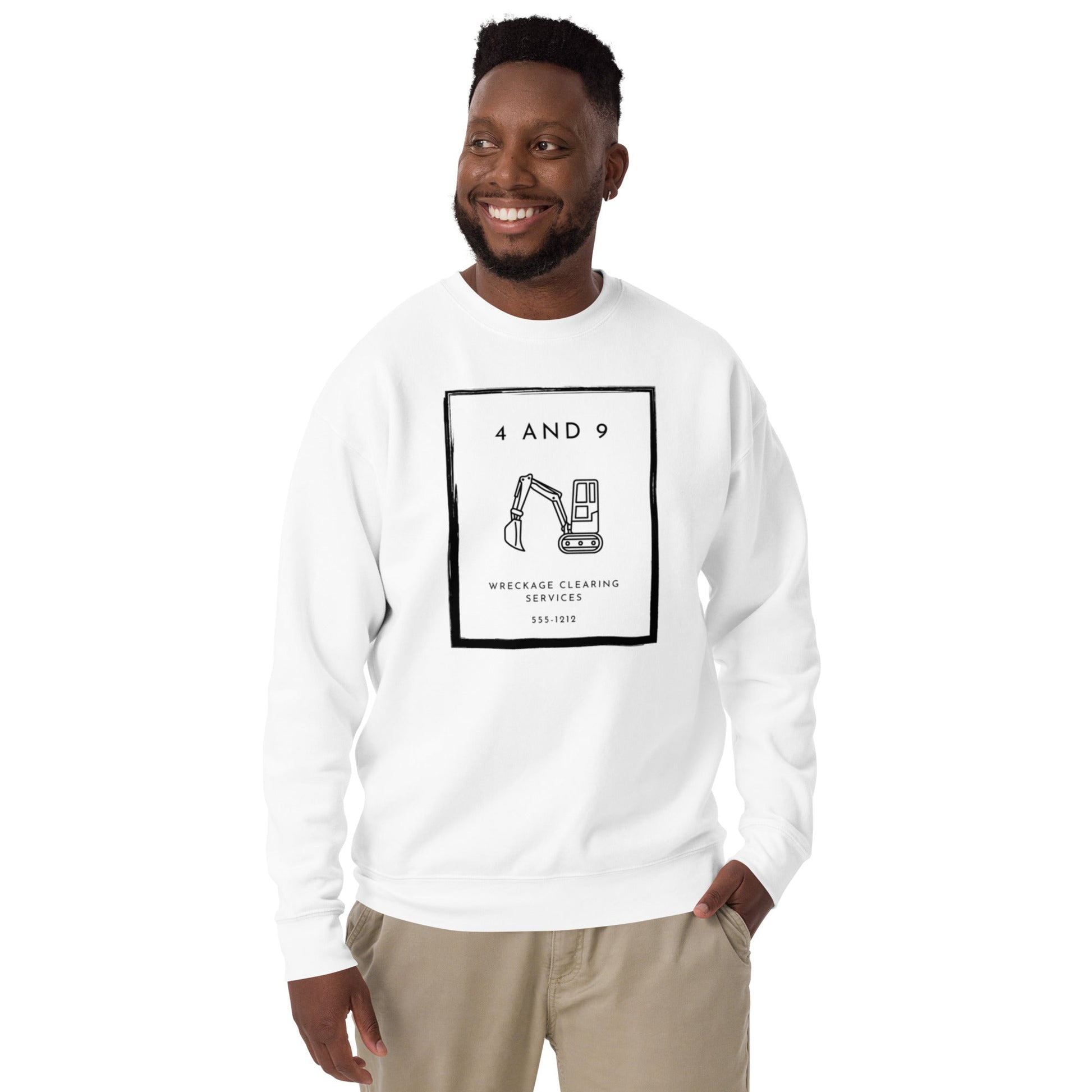 "4 and 9" Unisex sweatshirt - tracy trudges