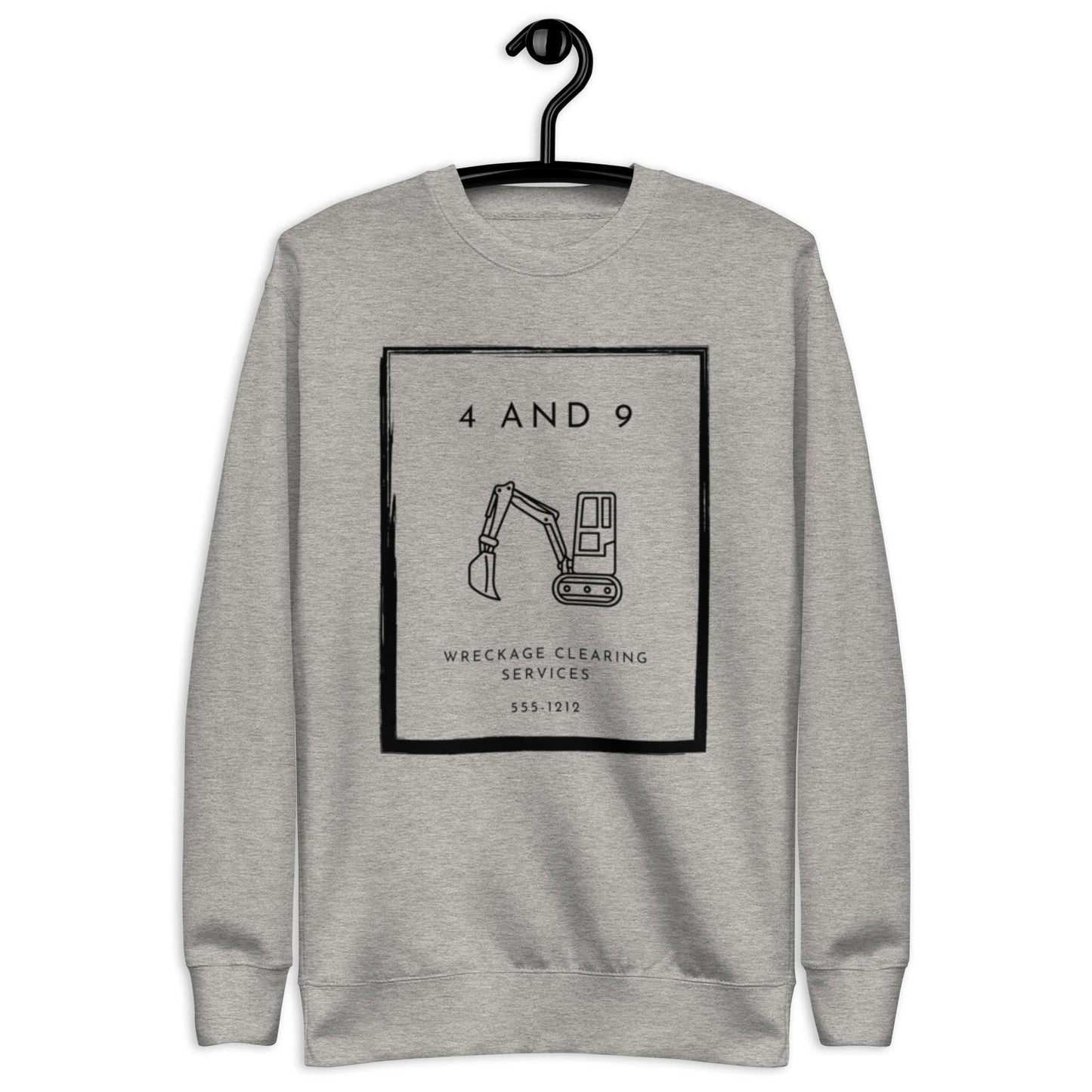 "4 and 9" Unisex sweatshirt - tracy trudges