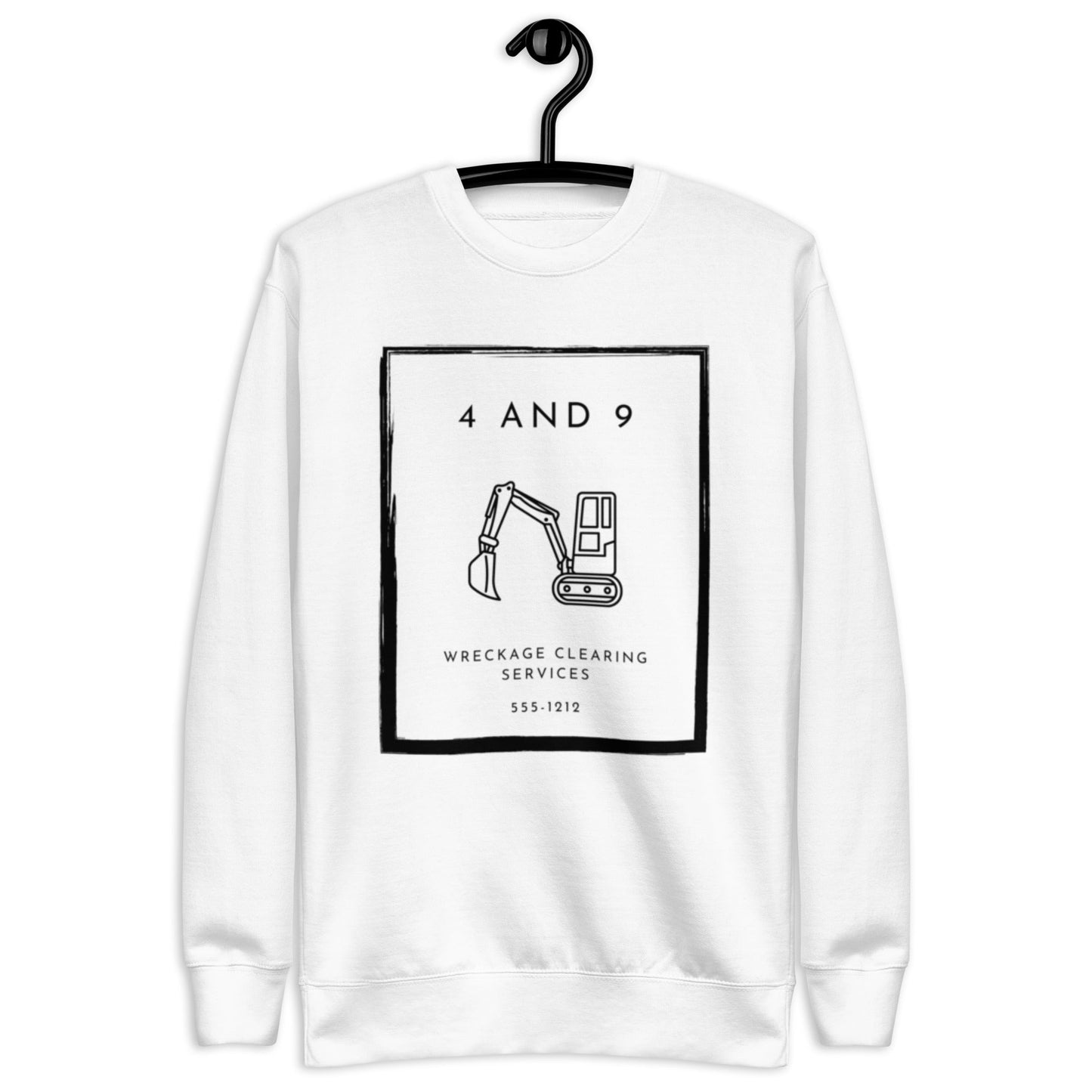 "4 and 9" Unisex sweatshirt - tracy trudges