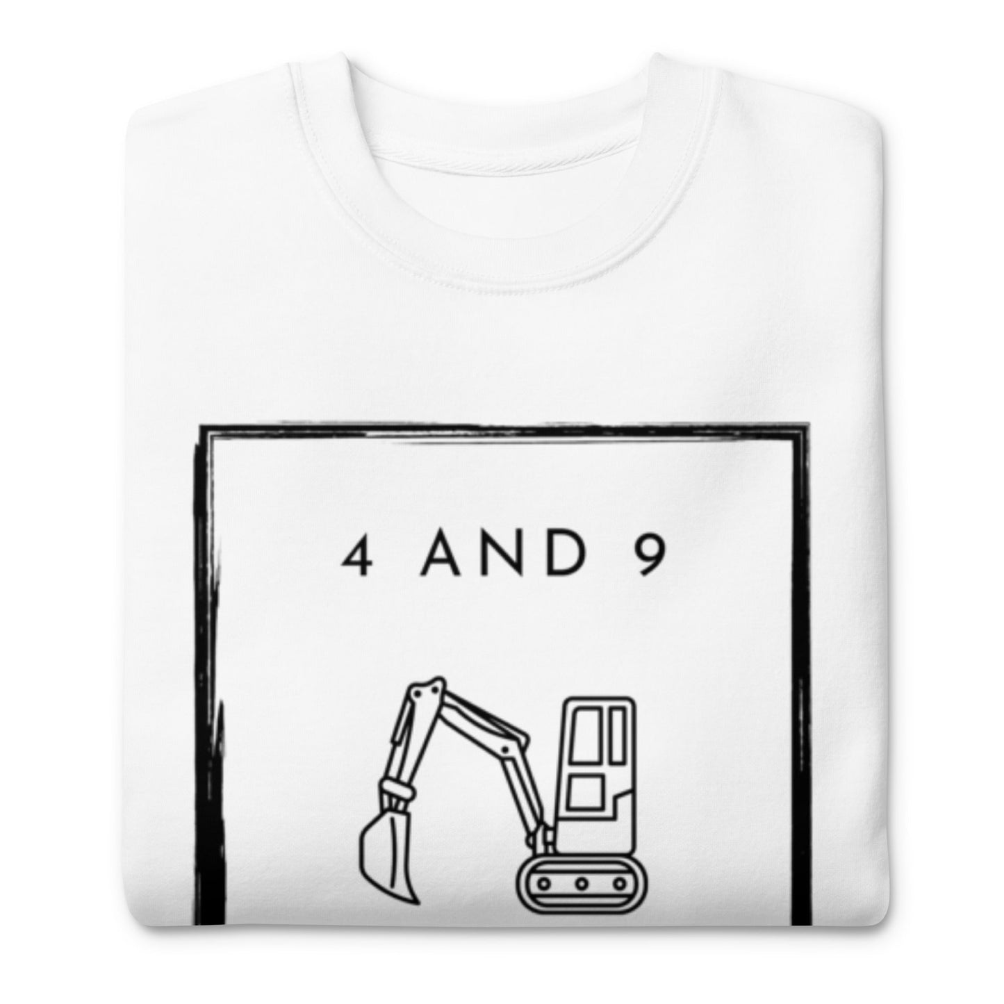 "4 and 9" Unisex sweatshirt - tracy trudges