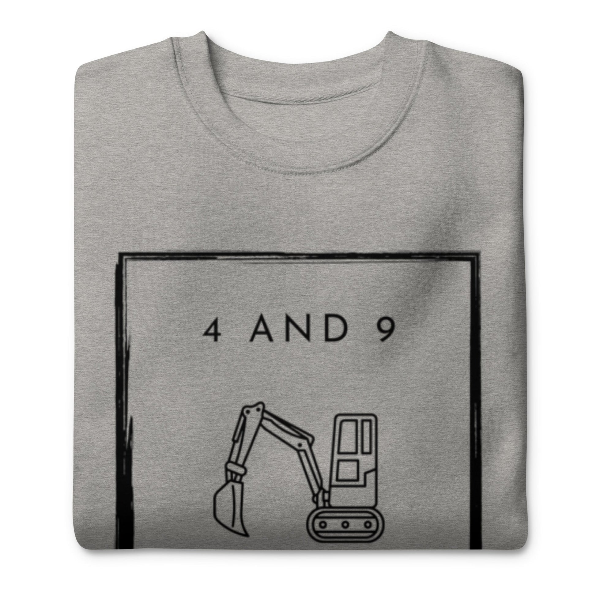 "4 and 9" Unisex sweatshirt - tracy trudges