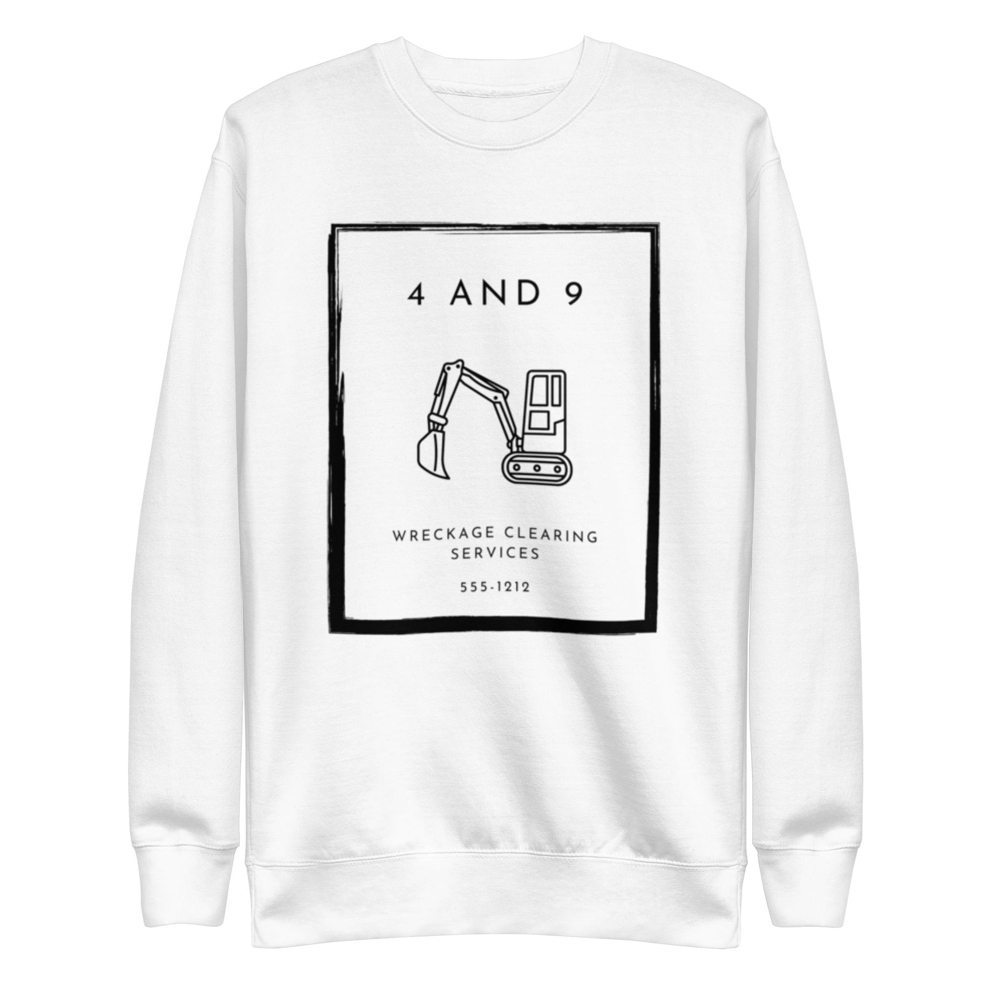 "4 and 9" Unisex sweatshirt - tracy trudges