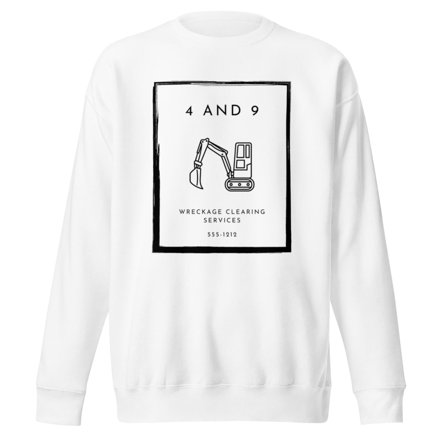 "4 and 9" Unisex sweatshirt - tracy trudges