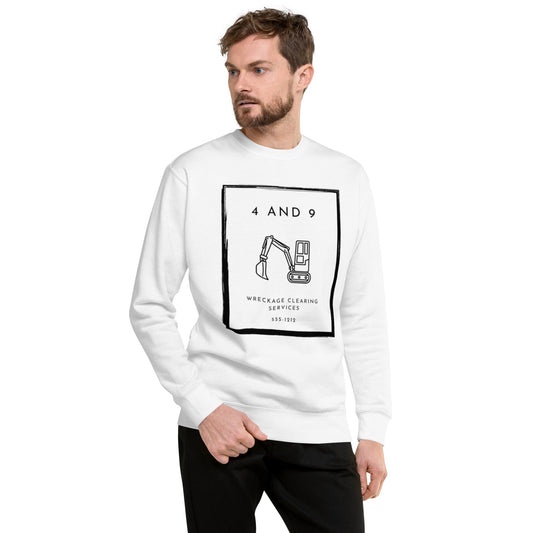 "4 and 9" Unisex sweatshirt - tracy trudges