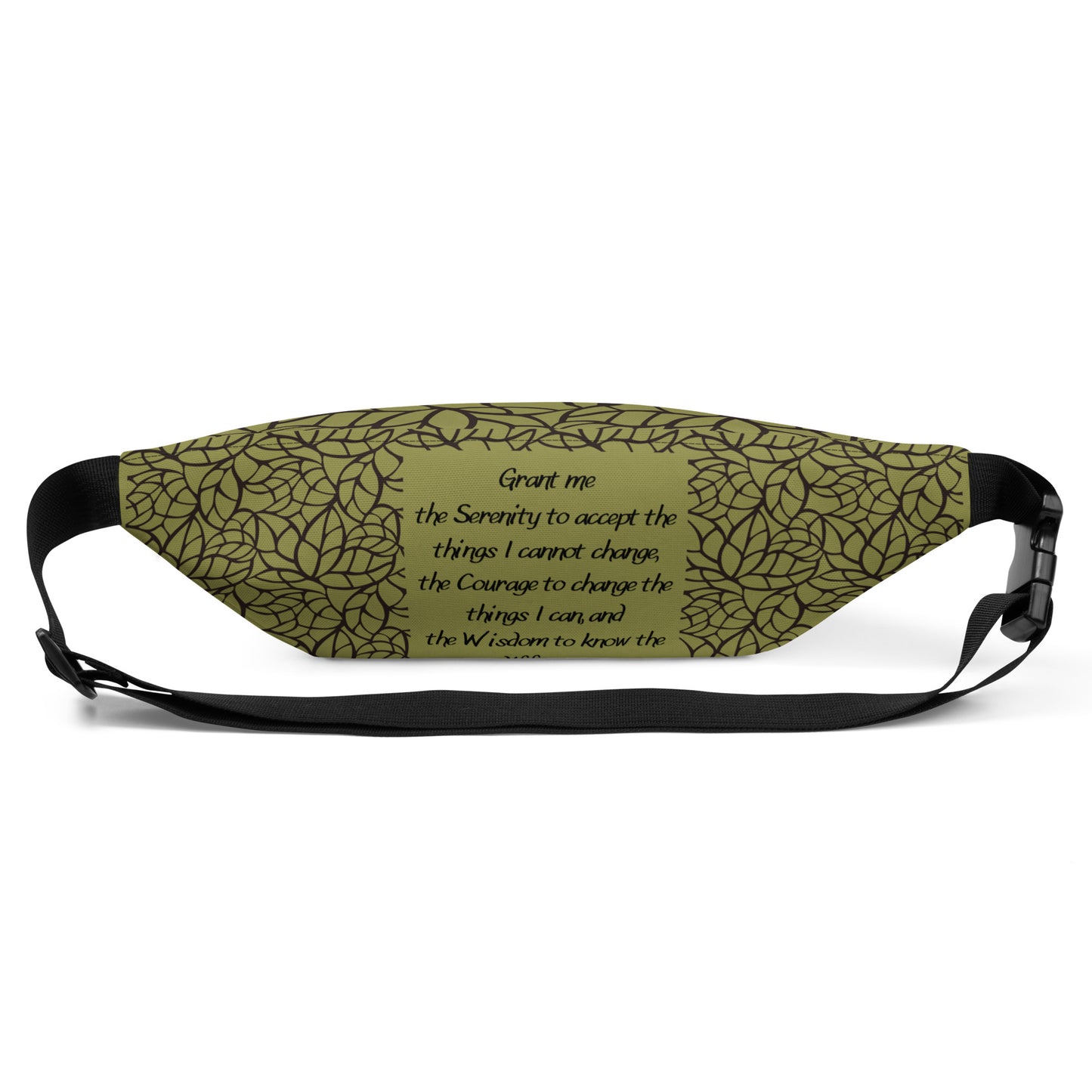 Greenleaf Serenity Prayer Belt Bag