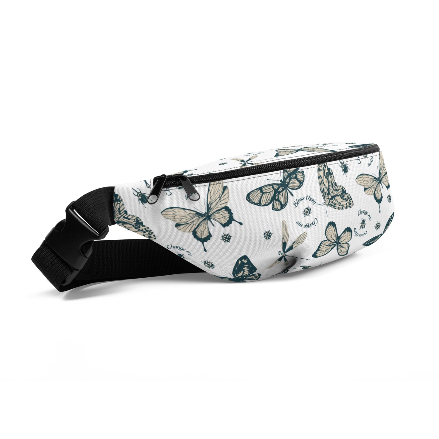 Butterfly Pattern Belt Bag