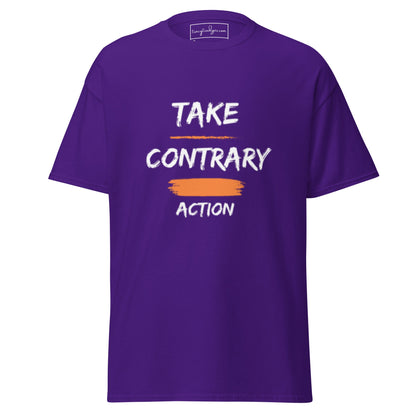 Contrary Action Classic T-Shirt - tracy trudges