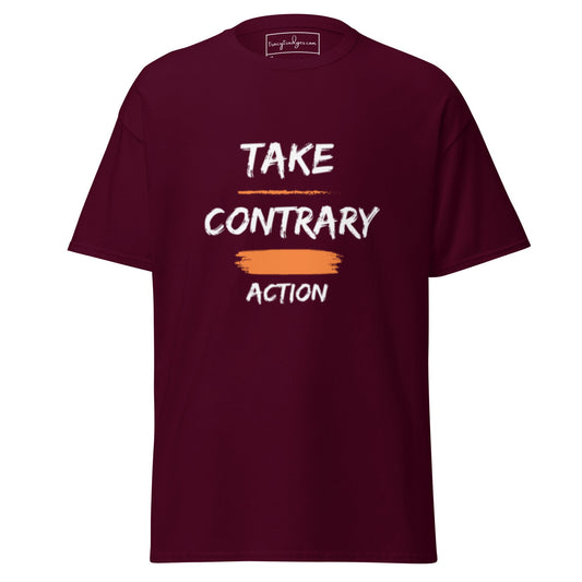 Contrary Action Classic T-Shirt - tracy trudges