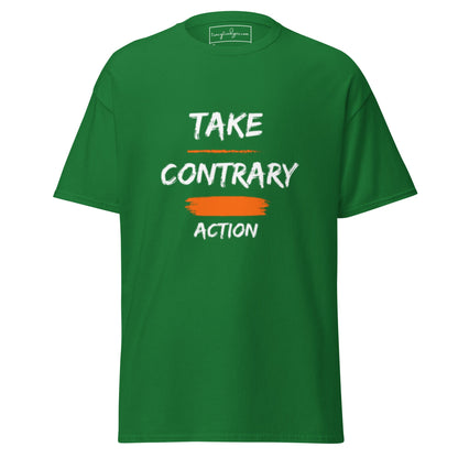 Contrary Action Classic T-Shirt - tracy trudges