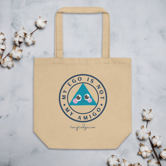 Ego No Amigo Large Eco Tote Bag - tracy trudges