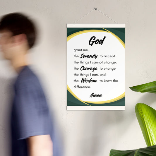 Serenity Prayer Poster #3