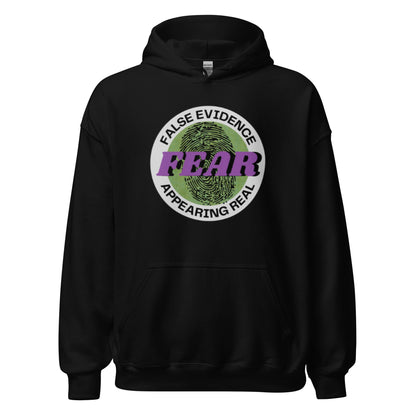 F.E.A.R. Unisex Hoodie - tracy trudges