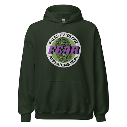 F.E.A.R. Unisex Hoodie - tracy trudges