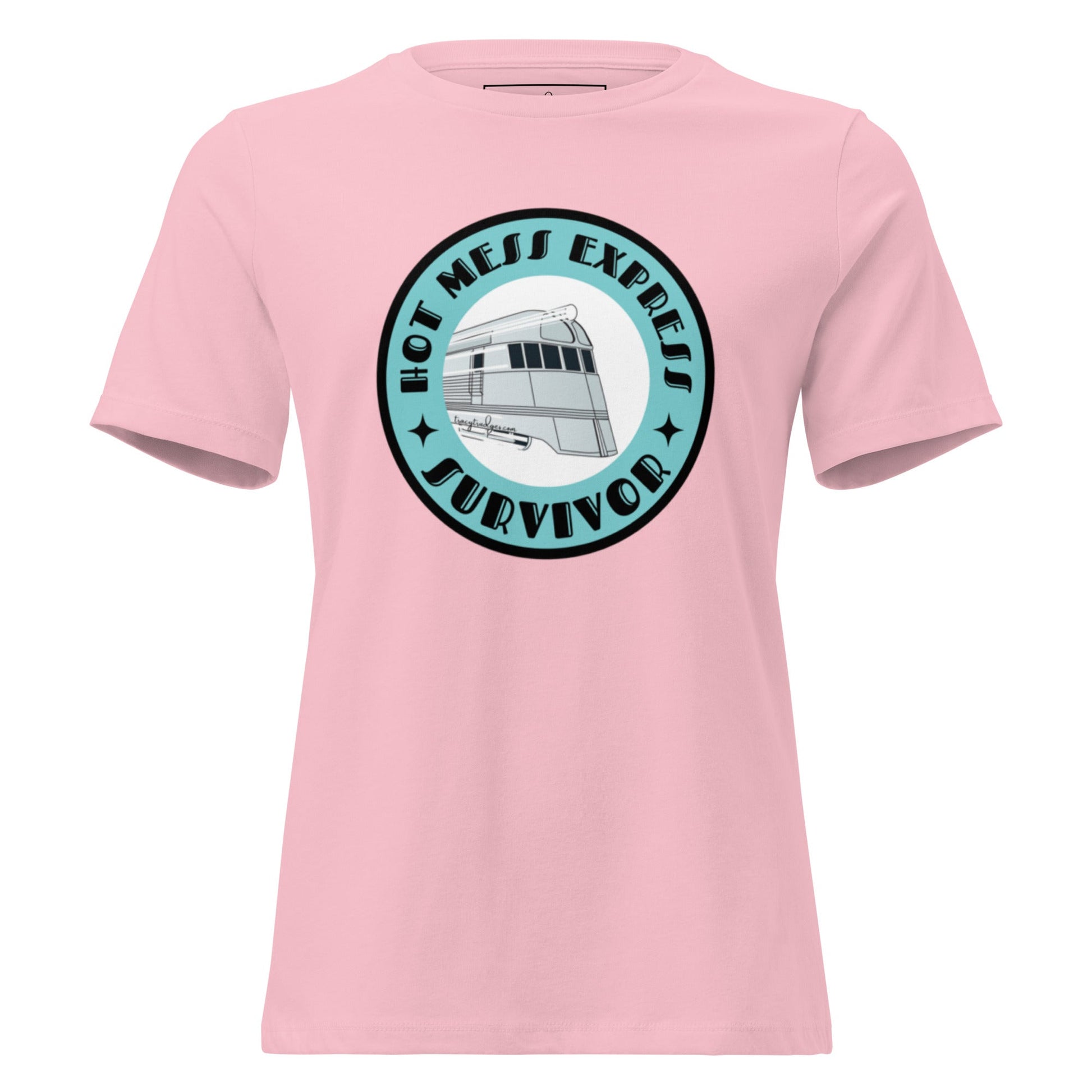 Hot Mess Express Women's Relaxed T-Shirt - tracy trudges