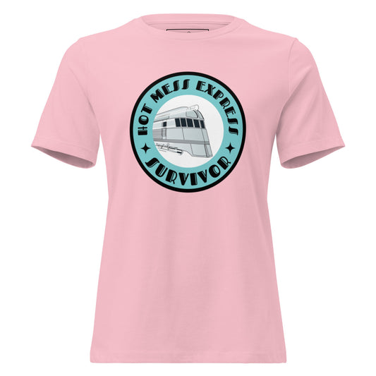 Hot Mess Express Women's Relaxed T-Shirt - tracy trudges