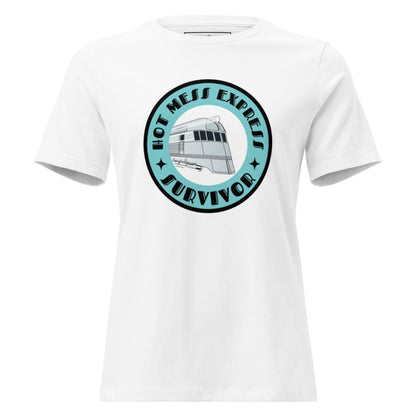 Hot Mess Express Women's Relaxed T-Shirt - tracy trudges