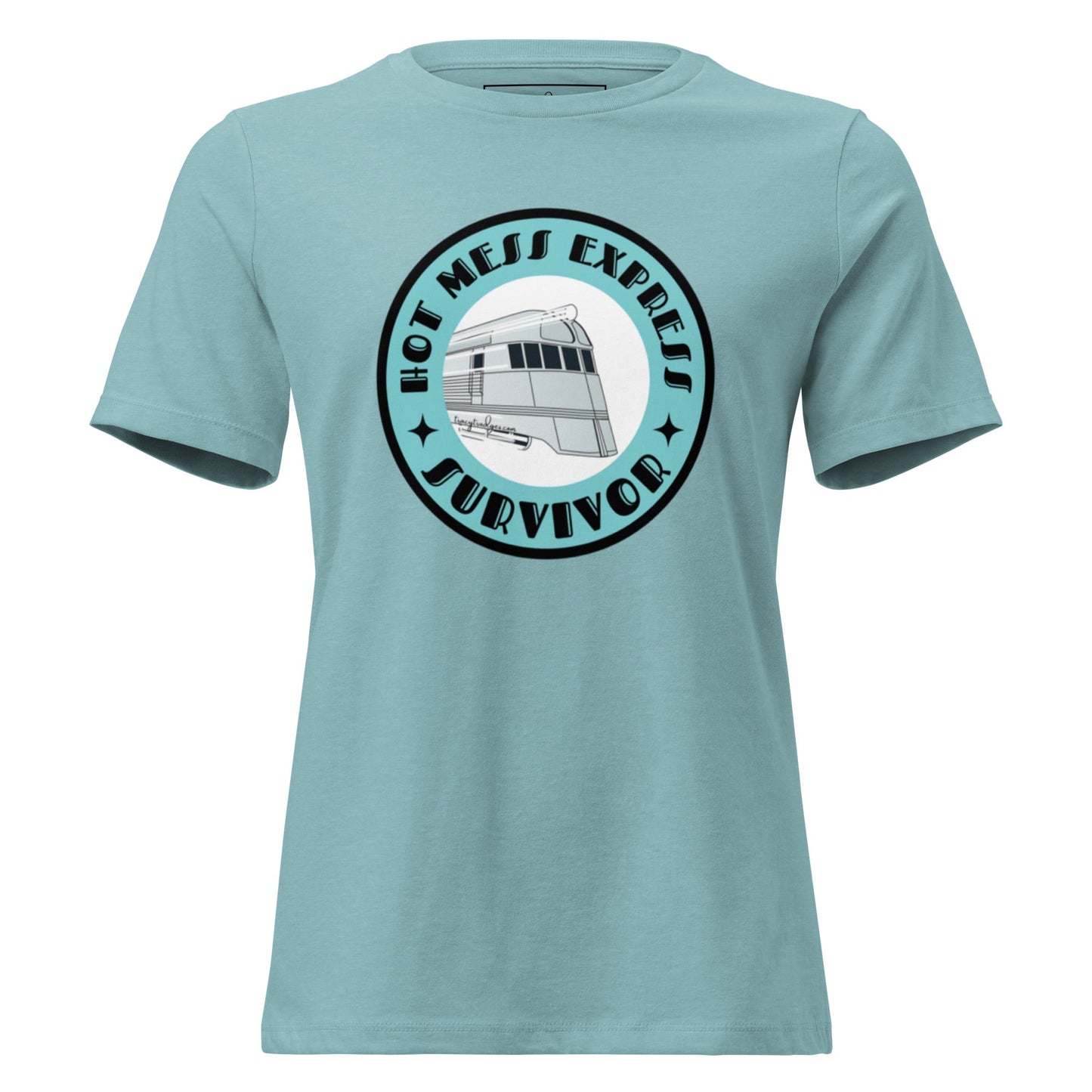 Hot Mess Express Women's Relaxed T-Shirt - tracy trudges
