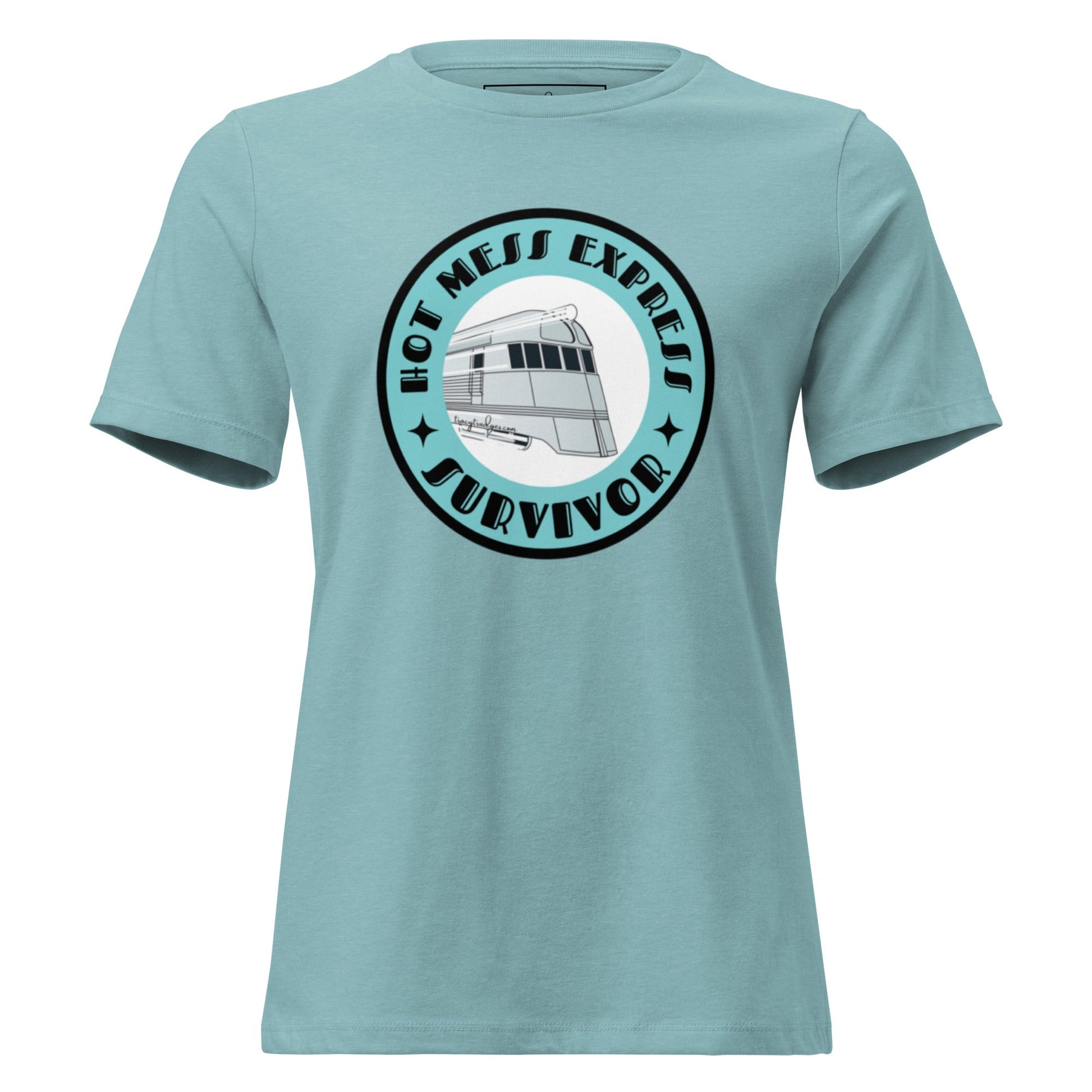 Hot Mess Express Women's Relaxed T-Shirt - tracy trudges