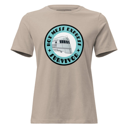 Hot Mess Express Women's Relaxed T-Shirt - tracy trudges