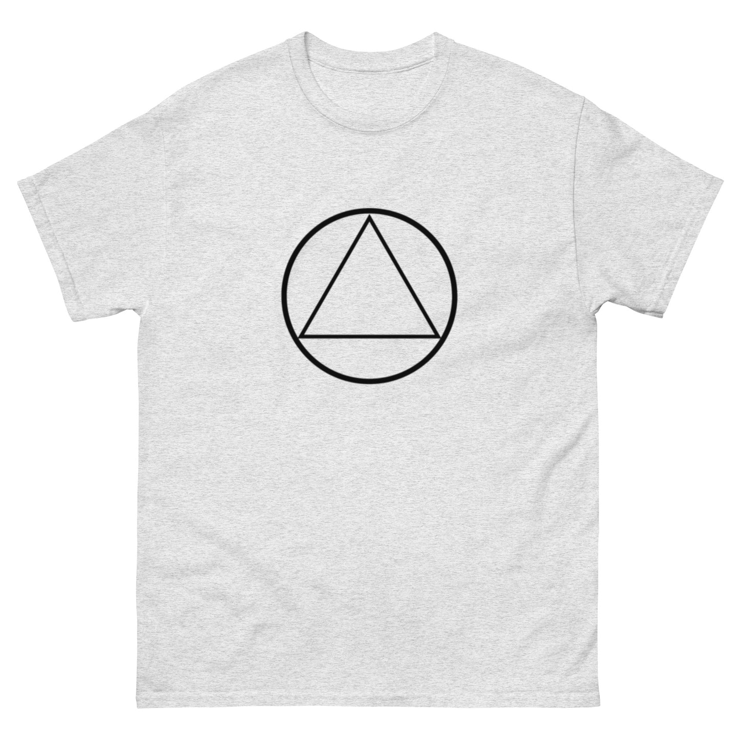 Triangle in Circle Men's classic tee