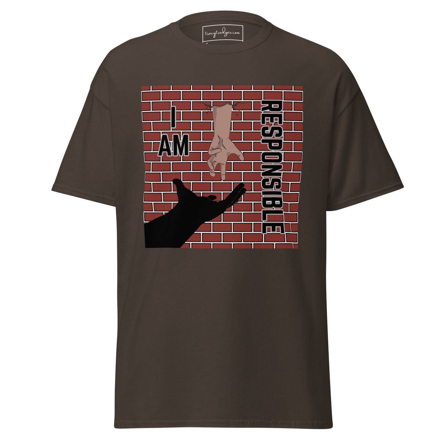 Responsible Dark Classic T-Shirt - tracy trudges