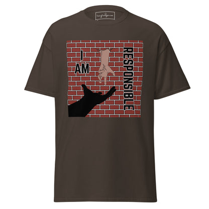 Responsible Dark Classic T-Shirt - tracy trudges