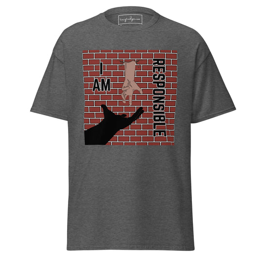 Responsible Dark Classic T-Shirt - tracy trudges