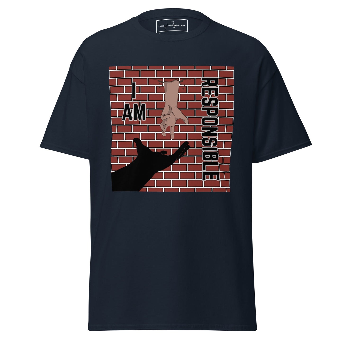 Responsible Dark Classic T-Shirt - tracy trudges