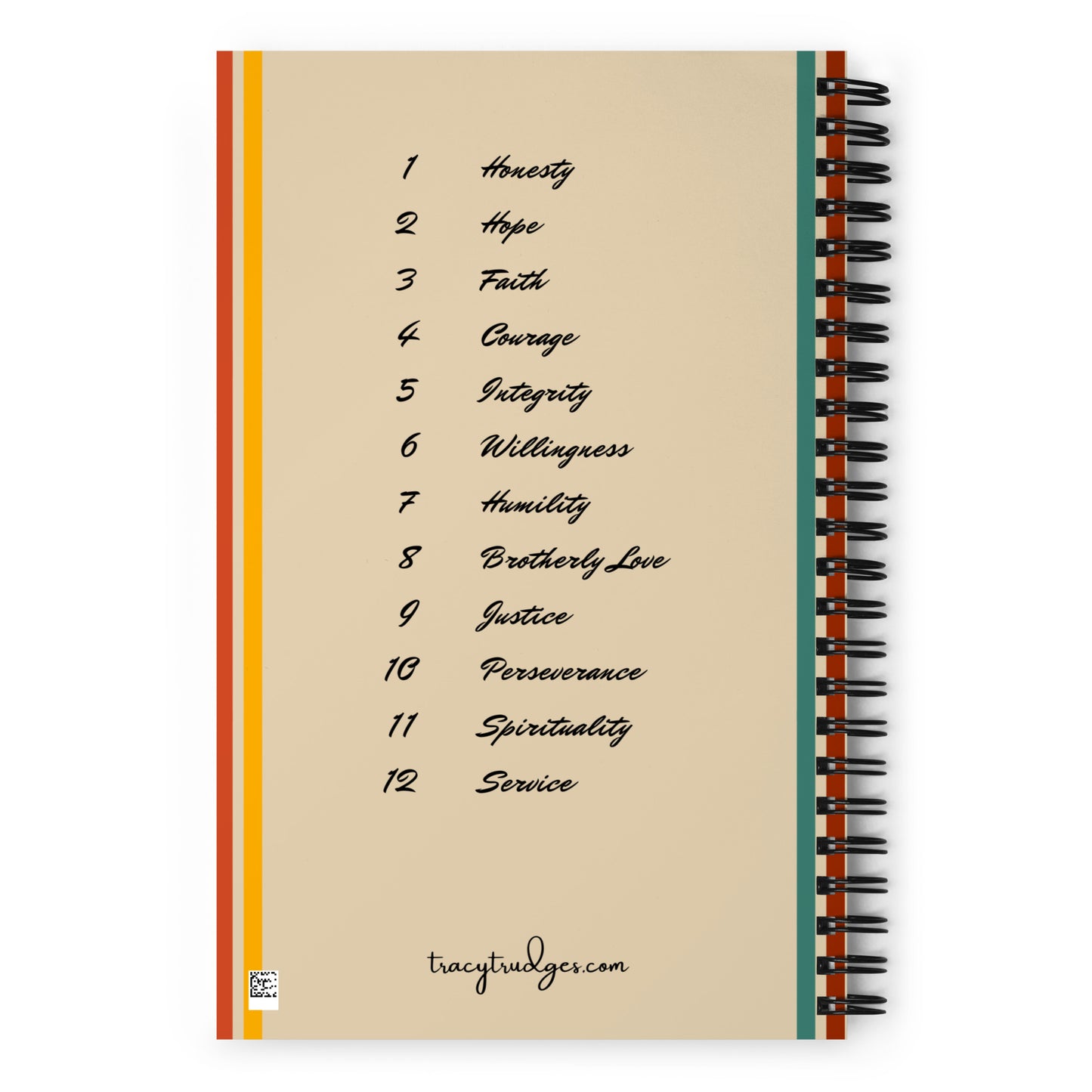 "One Day..." Spiral notebook