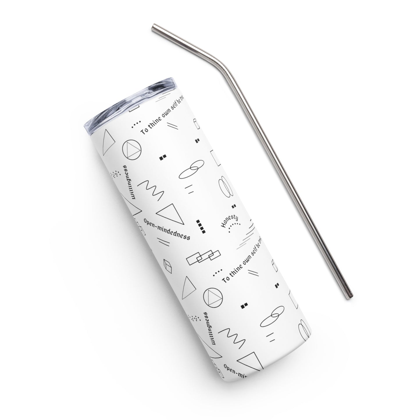 HOW Geometric Stainless steel tumbler