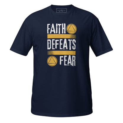 "Faith Defeats Fear" Short-Sleeve Unisex T-Shirt