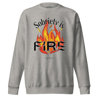 Fire Unisex Premium Sweatshirt