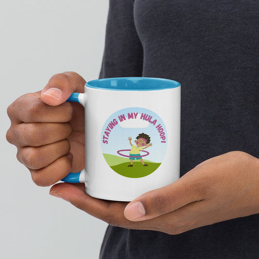 "Hula Hoop" Mug with Color Inside