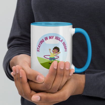 "Hula Hoop" Mug with Color Inside