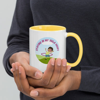 "Hula Hoop" Mug with Color Inside