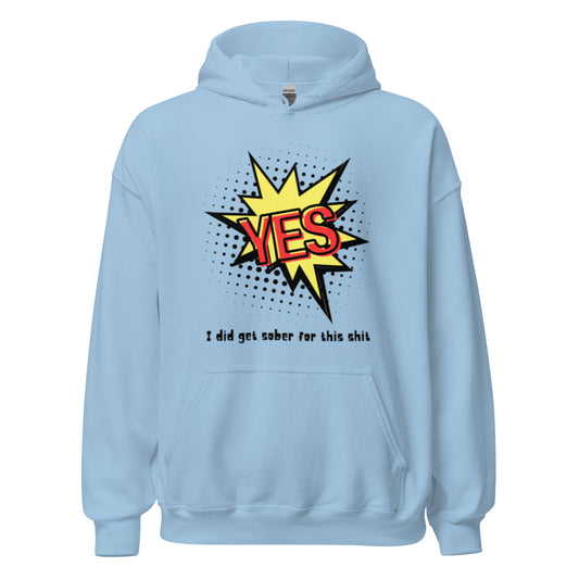 Yes! Unisex Hoodie - tracy trudges